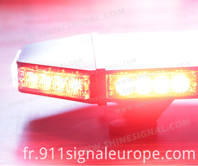 Black Aluminium Emergency Patrol Police Engineering Vehicle Lights (L6200)